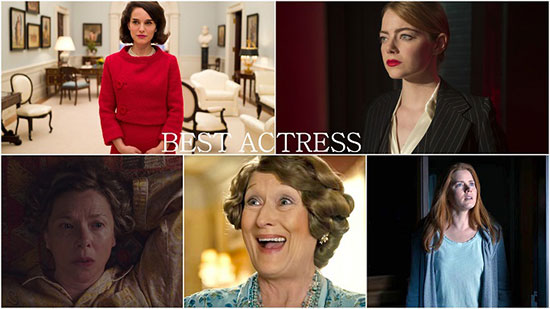 بهترین بازیگر زن 2017