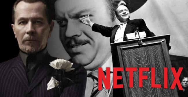 گری اولدمن در نقش مانکیه‌ویچ در اثری از دیوید فینچر